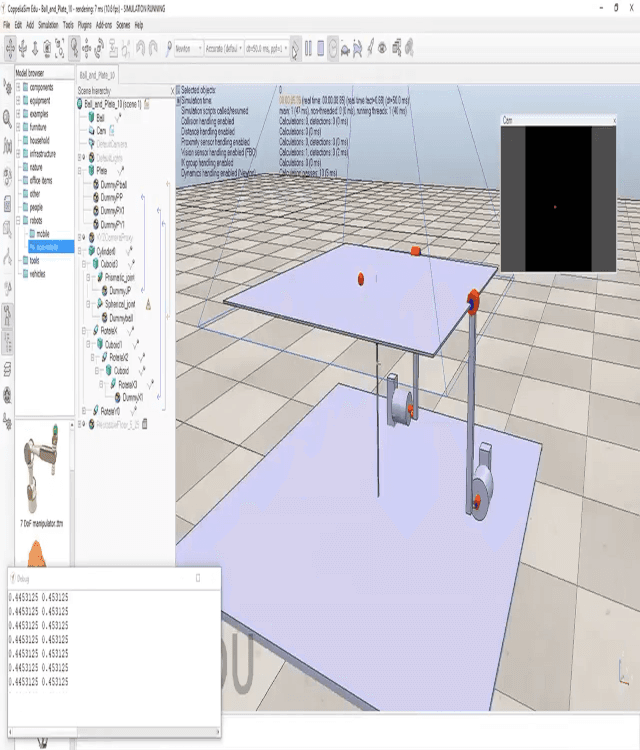 Ball & Plate Control